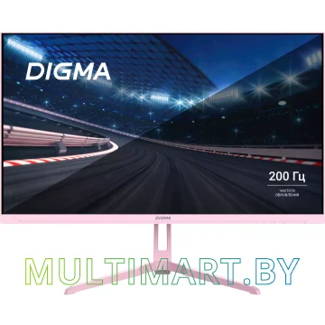 Игровой монитор Digma Overdrive 24P410F (розовый)